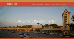 Desktop Screenshot of miraclemilemall.com